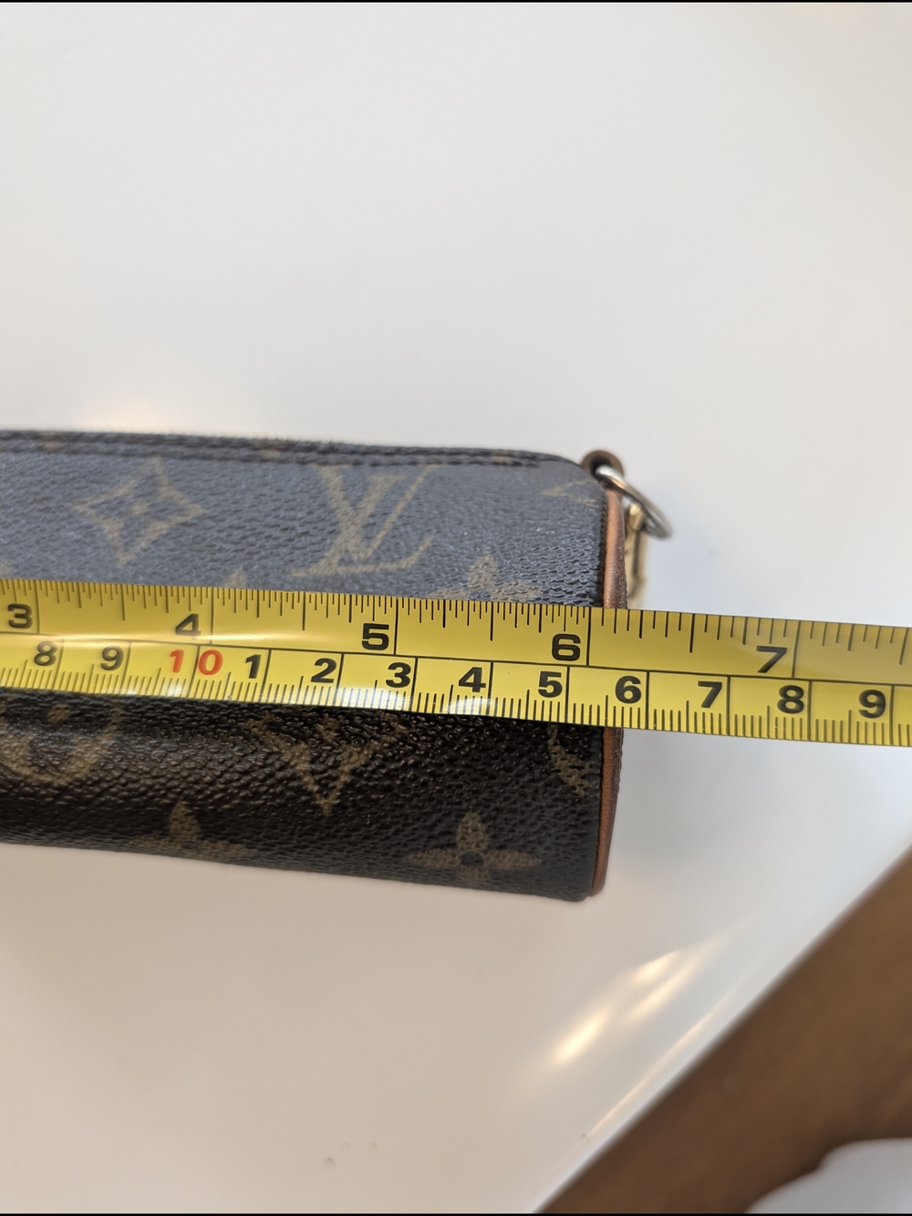 💯 AUTHENTIC LOUIS VUITTON Brown Monogram Mini Papillon Shoulder Bag ♥️ - Picture 5 of 8